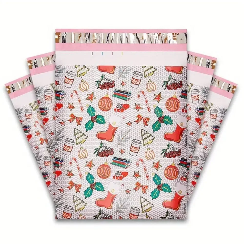 Reseller Holiday Shipping Bundle 540 pcs Polymailers Stickers Bags Christmas
